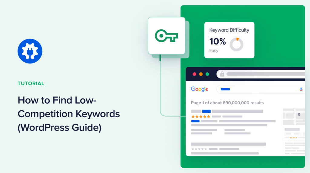 how to find low competition keywords