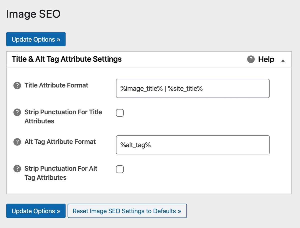 Image SEO module in All in One SEO Pro