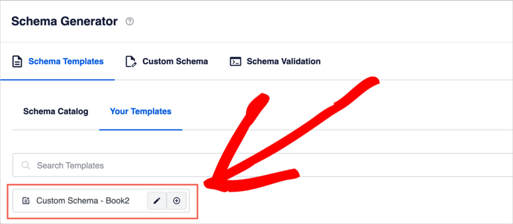 aioseo custom schema templates