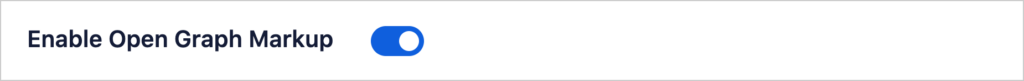 aioseo enable open graph markup