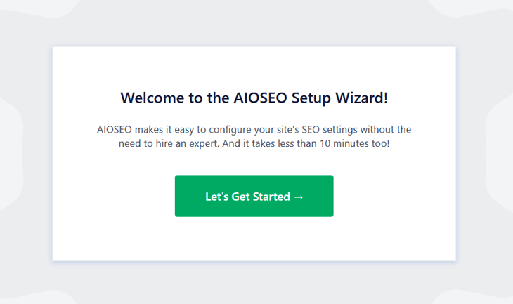 Welcome to AlOSEO's setup wizard