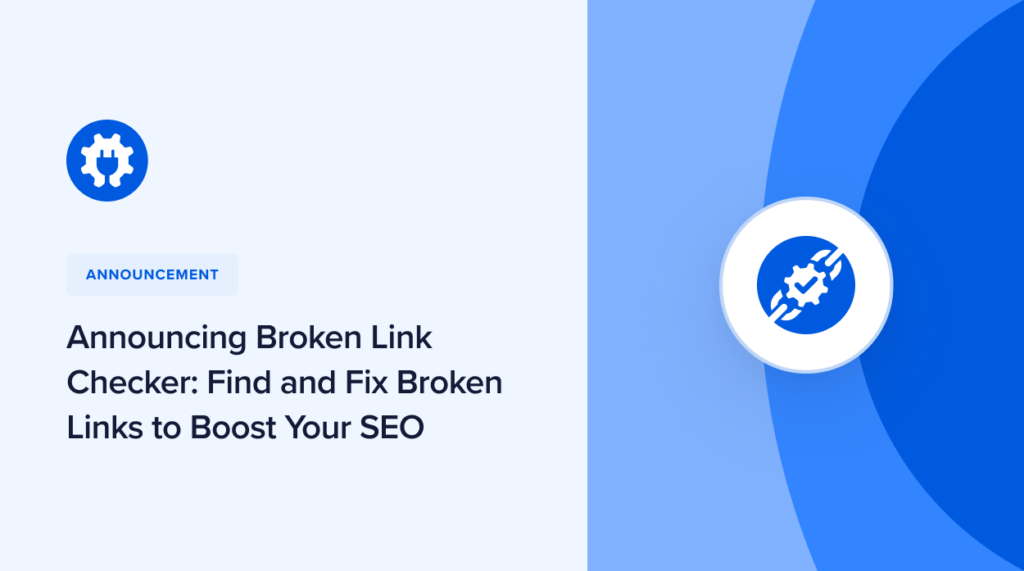 broken link checker plugin announcement