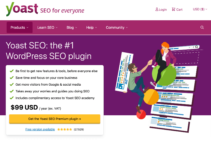 Yoast home page