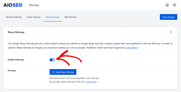 How to submit your WordPress site to Google News - enable news sitemap in AIOSEO