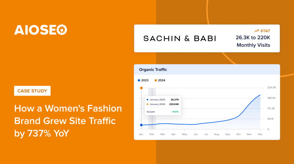 Sachin and Babi SEO case study banner.