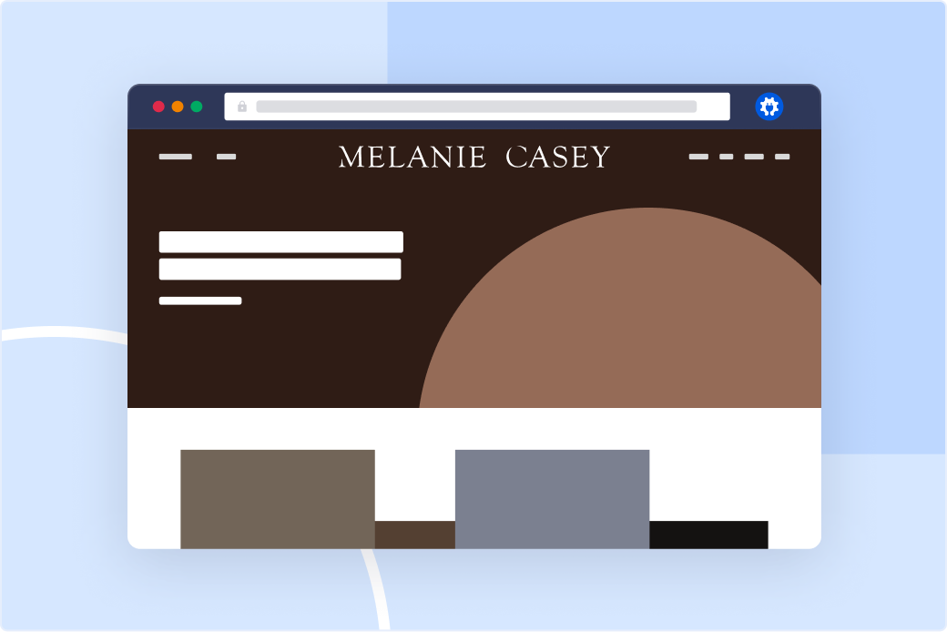 SEO case study of Melanie Casey.