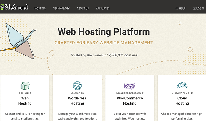 SiteGround WordPress Hosting